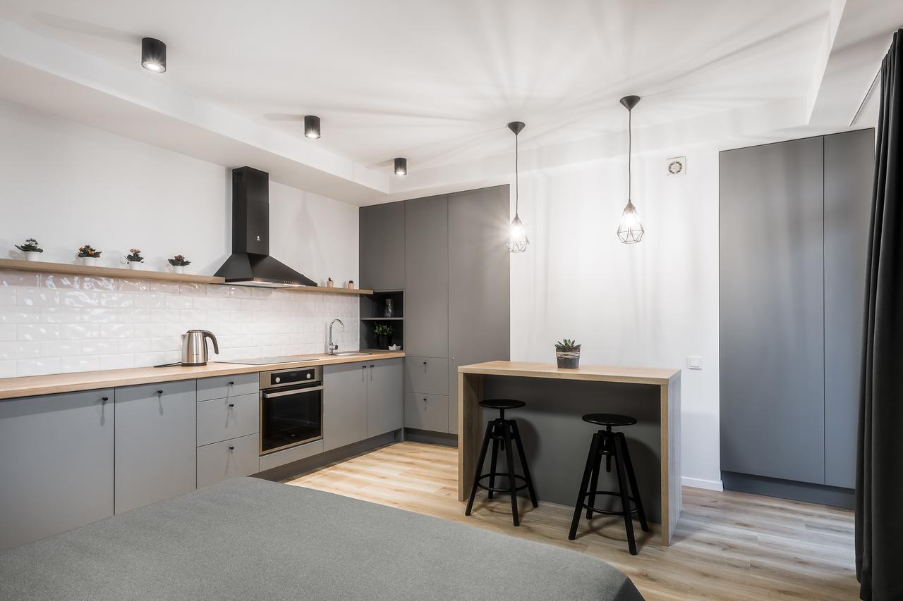 Uptown Studio Apartment Вилнюс Екстериор снимка
